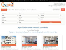 Tablet Screenshot of casaideaimmobiliare.com